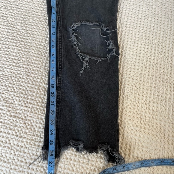 We The Free Black Distressed Boyfriend Jeans - Picture 8 of 8